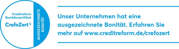 CrefoZert Auszeichnung